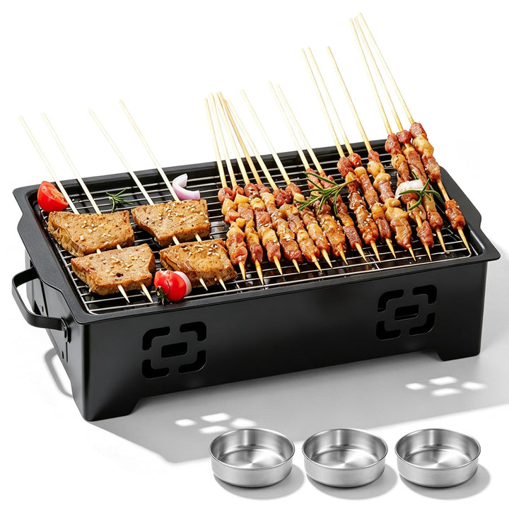 Warmhalteplatte Für Grillen, BBQ Warmhalteplatte Mit Grill-Heizplatte Antihaft, Speisenwärmer Für Gr