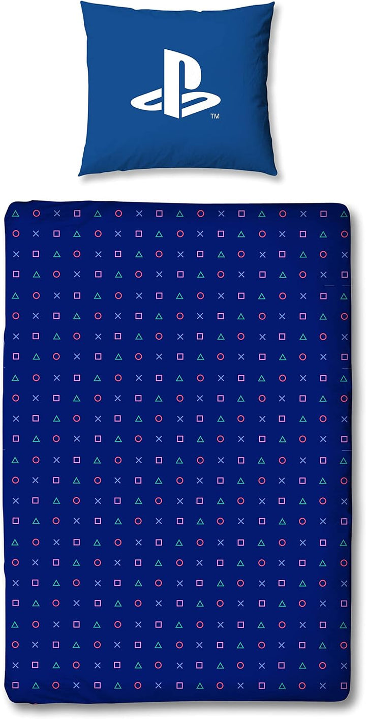 Sony Interactive Playstation, Bettwäsche 200 x 135, 80 x 80 100% Baumwolle, Deutsche Standardgrösse