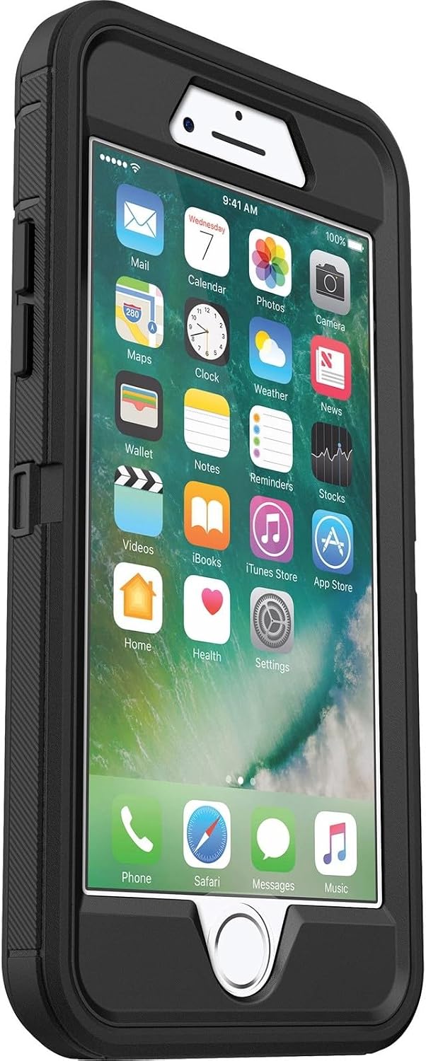 OtterBox Defender Hülle für iPhone 7/8/SE 2. gen/SE 3. gen, stossfest, sturzsicher, ultra-robust, sc