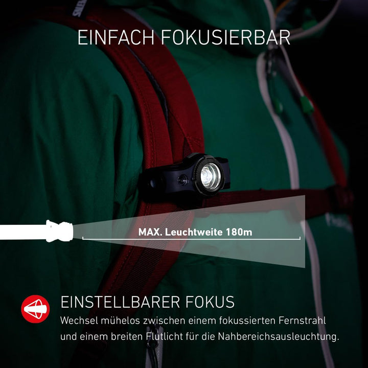 Ledlenser MH5 Black / Gray, Black / Gray