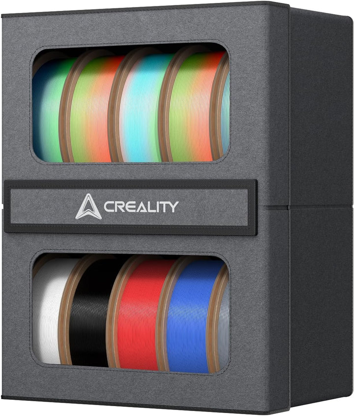 Creality 3D-Drucker-Filament-Aufbewahrung, robuster 3D-Drucker-Metallhalter, staubdicht, stabil, 2-s