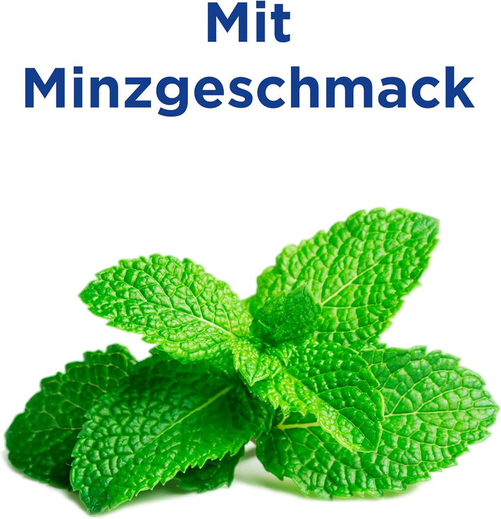 elmex Zahnseide 50 m – gewachstes Zahnband für eine gründliche Zahnreinigung – Faden mit Flauscheffe