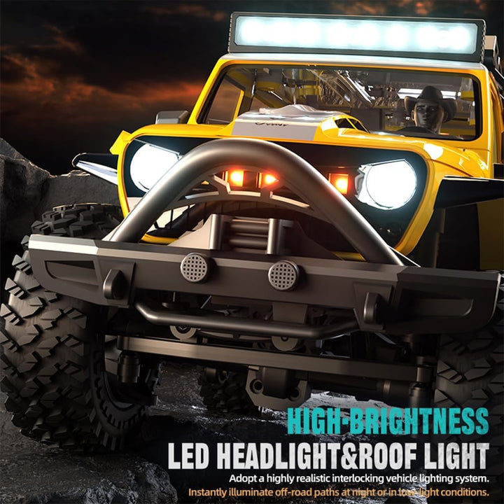 X-Verse SG206PRO Ferngesteuertes Auto, 1:20 RC Autos Kohlebürste Motor, 4WD All Terrain Offroad RC T