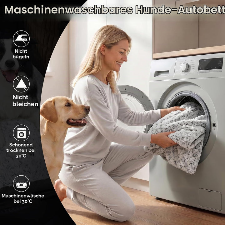 Loiion Hundematte Auto Rückbank 122x62x7cm, Auto Hundebett Mittelgrosse MGR 122 x 62 x 7cm, MGR 122