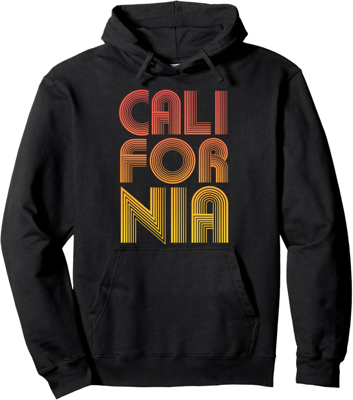 Kalifornien Retro Pullover Hoodie