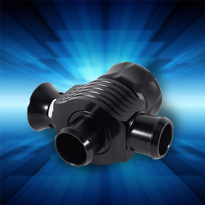 Dump-Umleiter,Universal Turbo Abblaseventil 25mm Aluminium Turbo Splitter Ventil Auto Dual Port Umwä