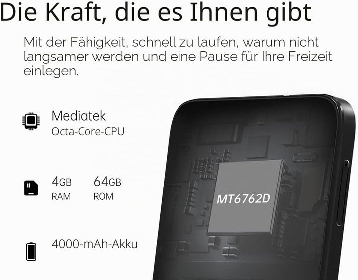 OUKITEL C21 Pro Telemovel Livre 11, Vollvisier-Design, 4 GB 64 GB, 256 GB SD, extern, Dreifachkamera