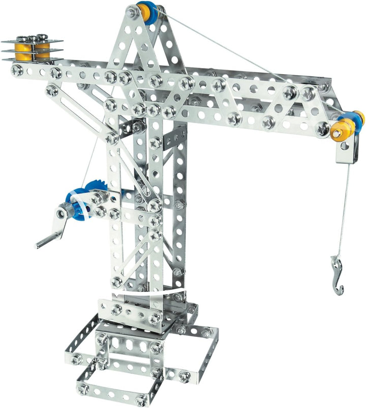 Eitech 00005 Metallbaukasten - Universal-Hebebrücke/Kran, Multicolor