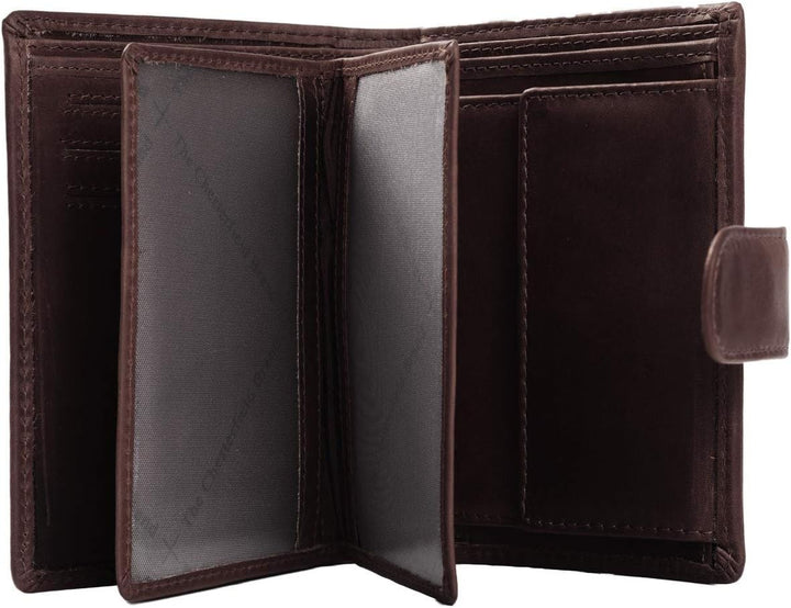 The Chesterfield Brand Leder Portemonnaie Braun Ruby RFID Safe