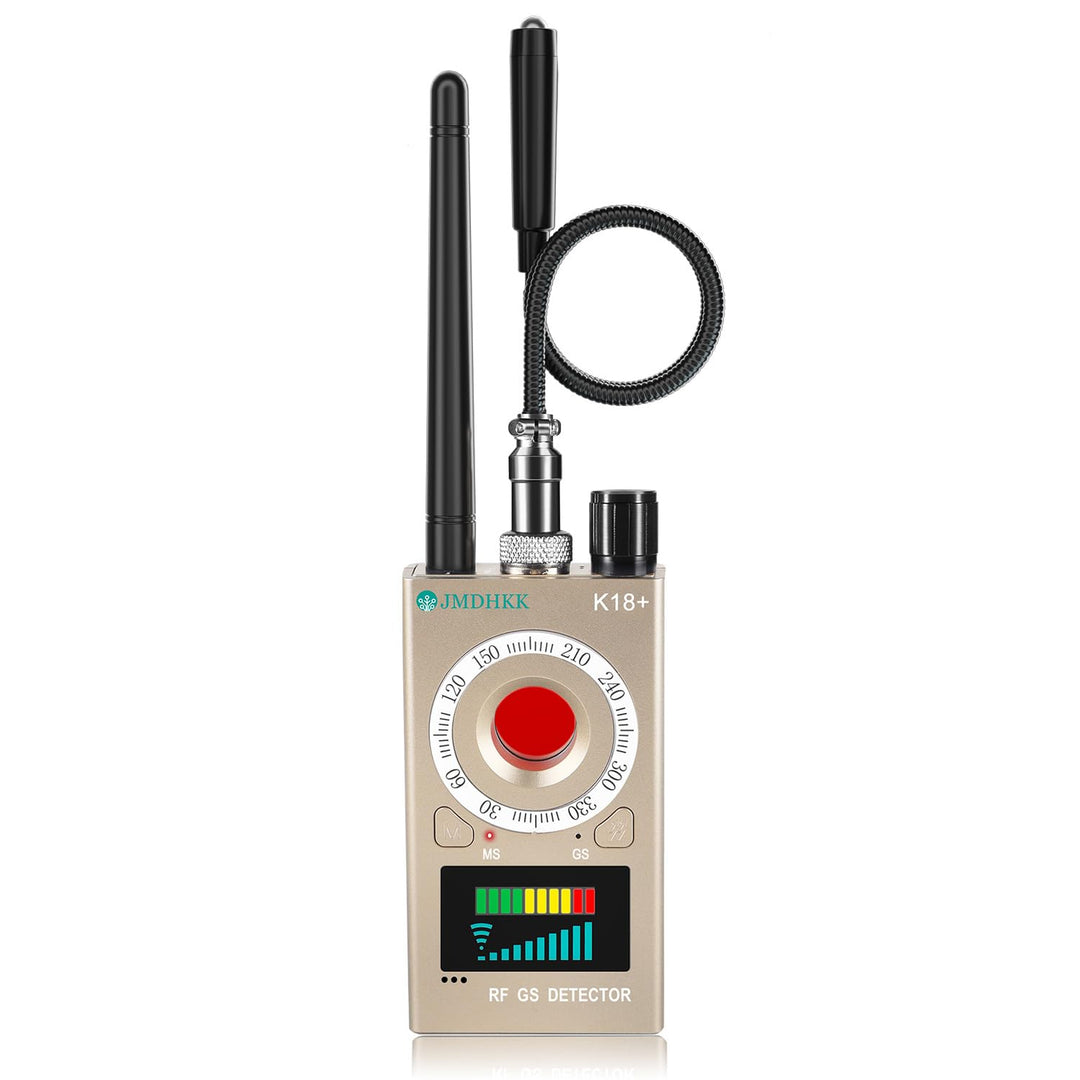 JMDHKK K18+ Versteckter Kamera-Detektor, Spionagekamera-Finder, Wanzendetektor, Magnetfeld-Detektor,