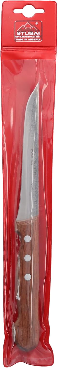Stubai 759101 Ausbeinmesser SB-Verpackung, 120 mm, Braun