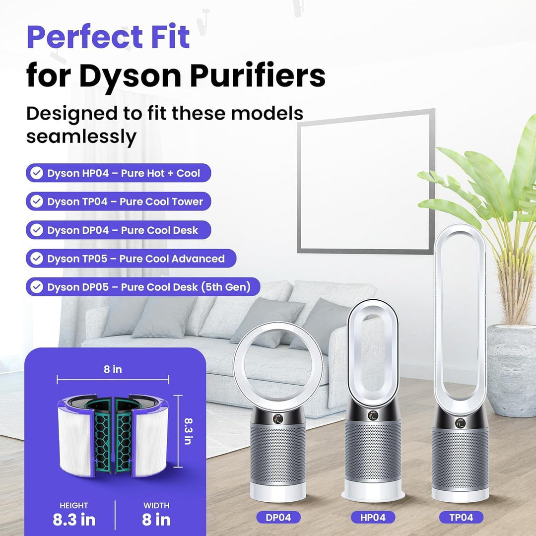 Filter für Dyson TP04 HP04 DP04 TP05 HP05 Luftreiniger Ersatzfilter