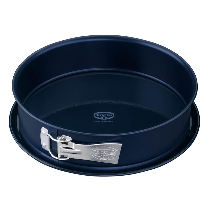 Dr. Oetker Springform Ø 28 cm Back-Liebe Emaille – Runde Backform mit schnitt- &amp; kratzfestem Emaille