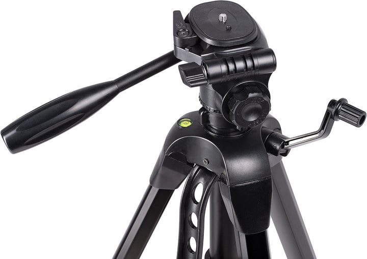 Bresser F002021 TR-672AN Traveler Stativ mit 3-Wege-Panoramakopf Schwarz
