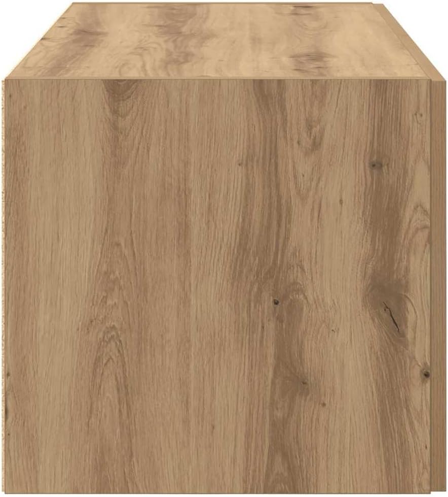 vidaXL Wandschrank Artisan-Eiche 80 x 42,5 x 40 cm Holzwerkstoff, Artisan-eiche