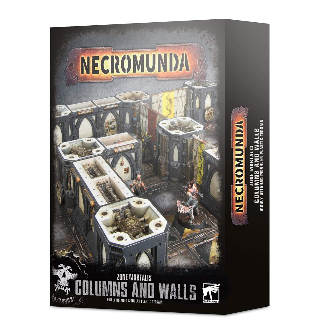 Games Workshop Necromunda - Zone Mortalis - Columns and Walls