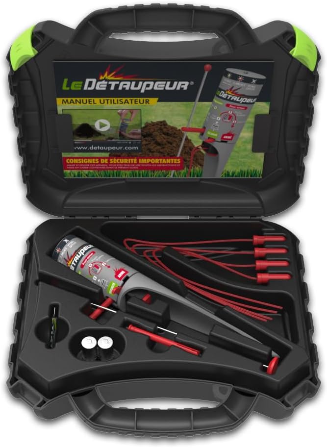 SBM DETAUPEUR VALISETTE + 4 RECHARGES DETAUPEUR