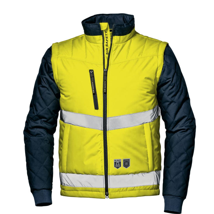 Sir Safety System MC4114ECS "Driver" Bundjacke, Warnschutz-gelb/blau, Grösse S