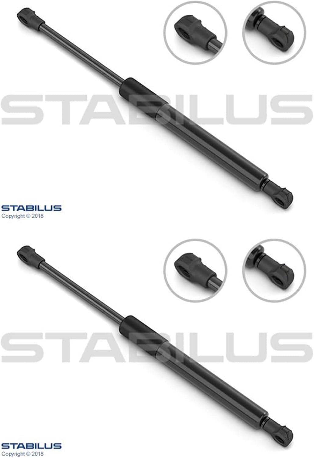 2x Stabilus Gasfedern Kofferraum-Lifter