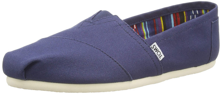 Toms Herren Alpargata CoreFlache Slipper 43.5 EU Marineblau, 43.5 EU Marineblau