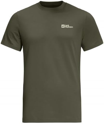 Jack Wolfskin Herren Essential T M T-Shirt XL Schwarz, XL Schwarz