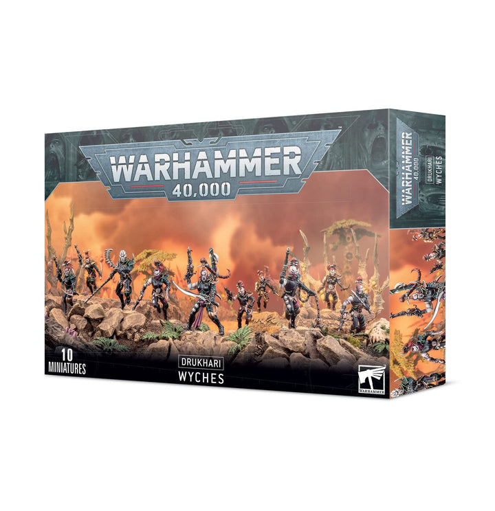 Warhammer +40k+-+Drukhari+Wyches, Schwarz