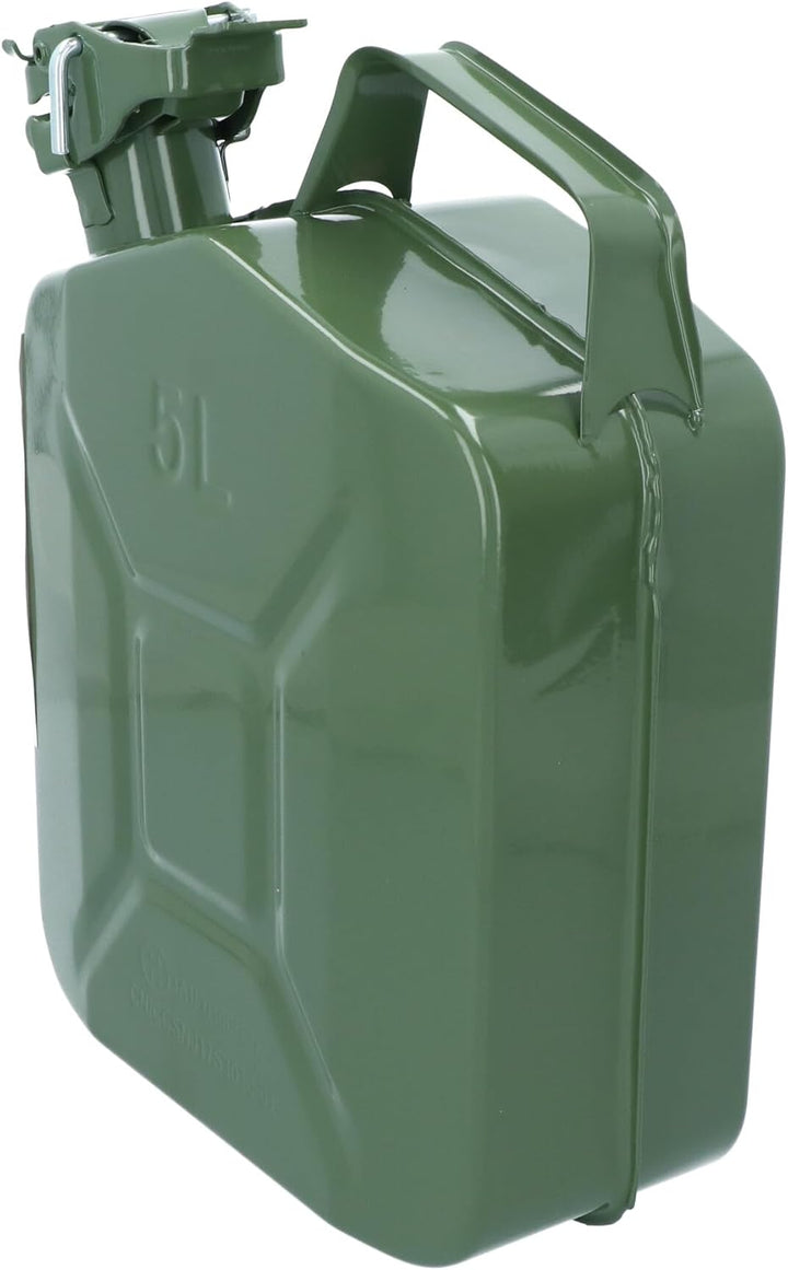 Carpoint Benzinkanister 5L grün Metall TUV/GS