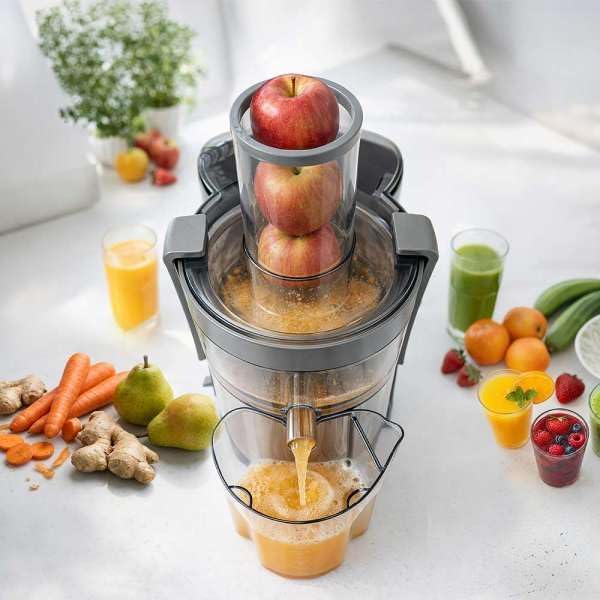 Zentrifugal Entsafter Gemüse und Obst Profi - 800W XL - Vital Juicer Plus