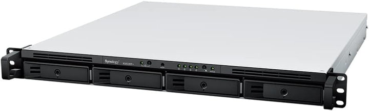 Synology RS822RP+ 4-Bay RackStation NAS AMD Ryzen V1500B 2GB RAM 4xRJ-45 1GbE LAN-Port, 40TB Bundle