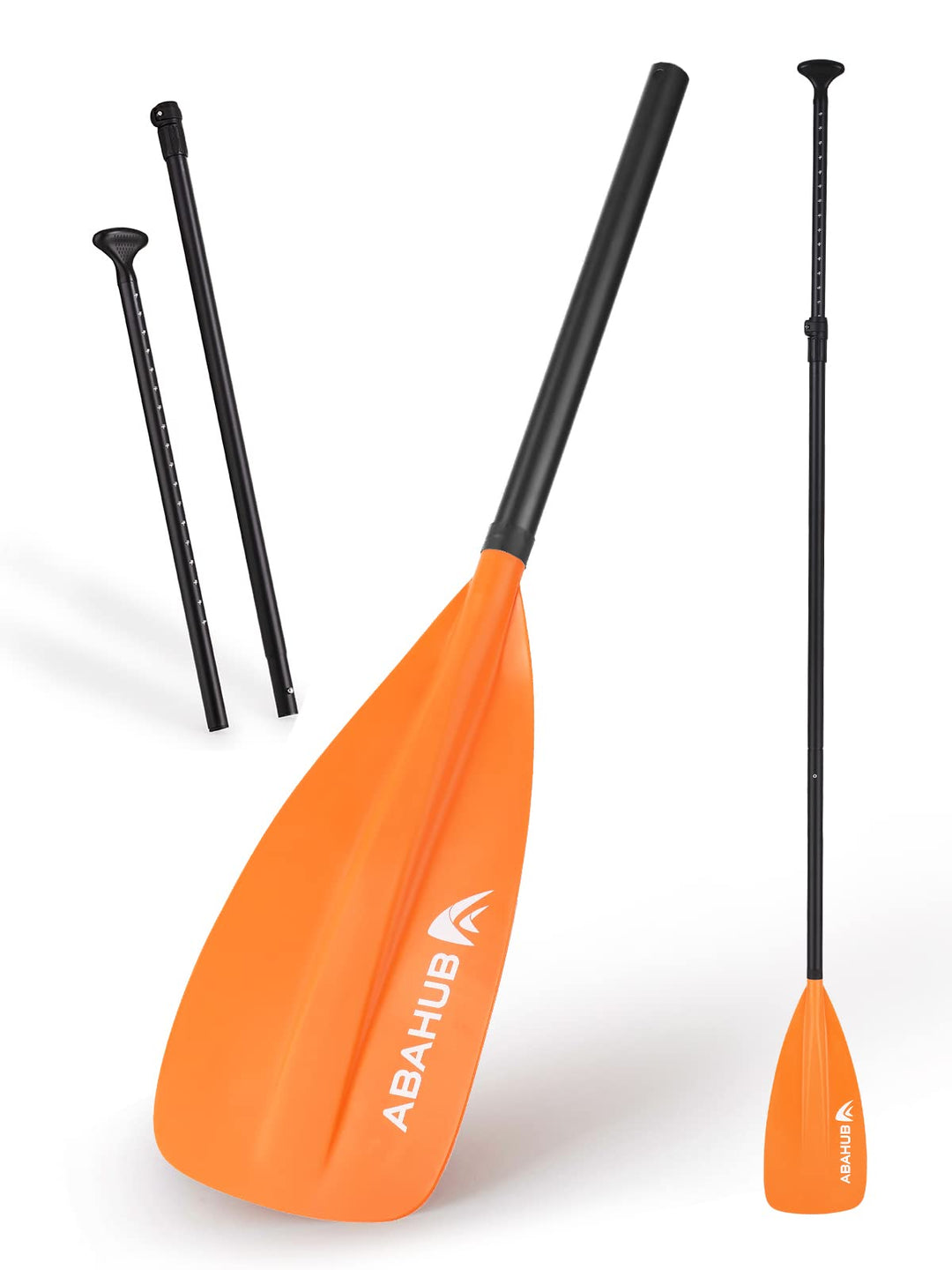Abahub SUP Paddel / 2 in 1 Sup Kajak Paddel Aluminium Einstellbares Stand Up Paddle für Paddleboard,