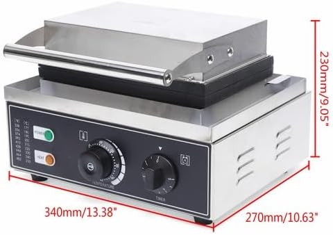 Elektrischer Donutmaker, 1550W Donut Maker für12 Mini-Donuts, Kommerzielle Donutmaschine 50–300°C Te