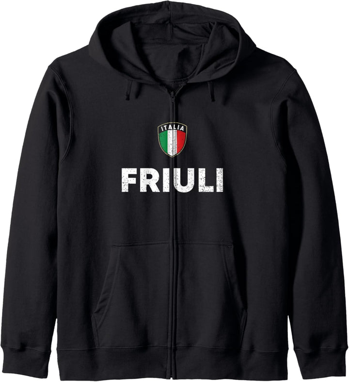 Friaul Stolz Friaulisch Kapuzenjacke