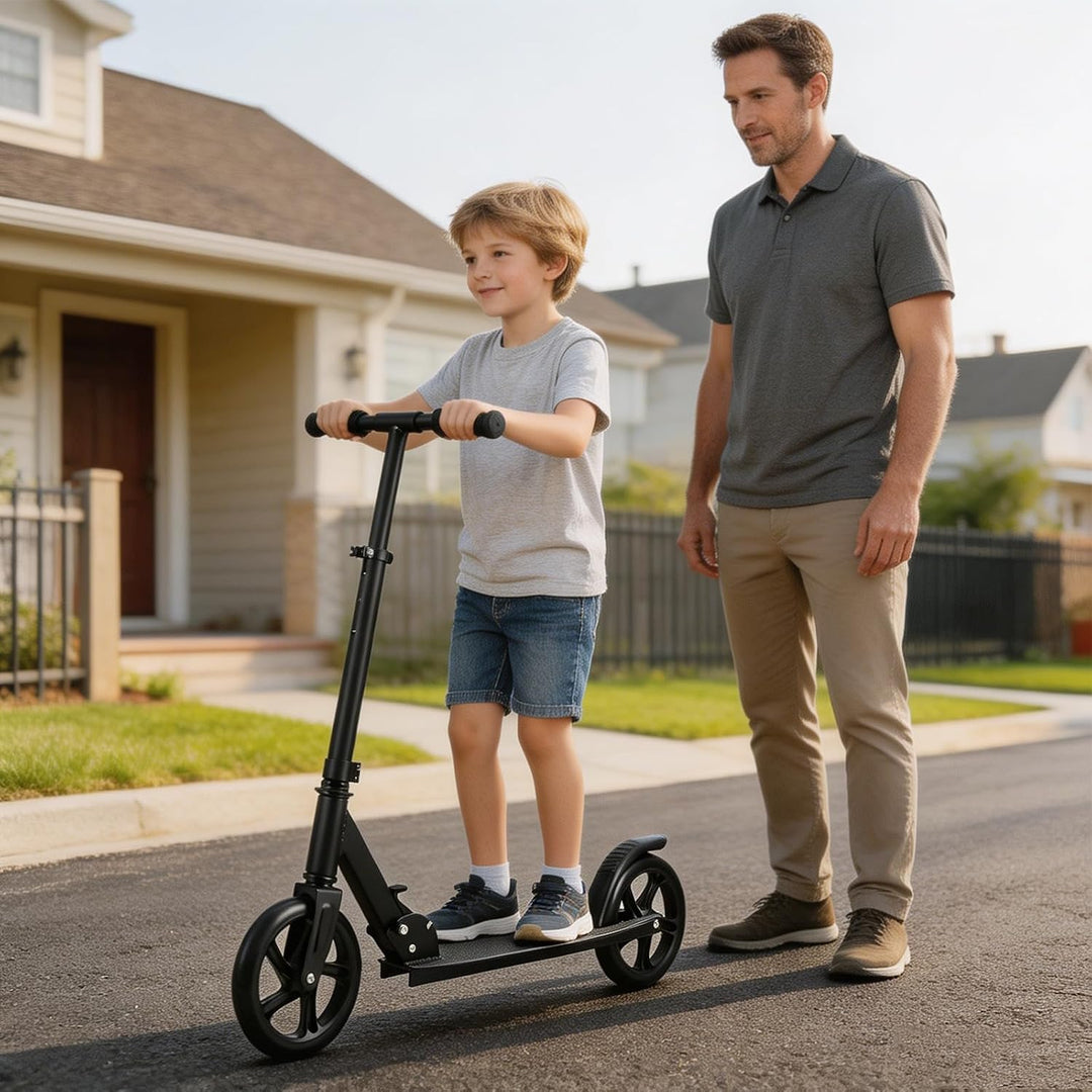 2 Stück 200mm Scooter Rollen, ABEC-9 Präzisionslager, Rutschfeste Reifen, Leise &amp; Stossdämpfend, Sco