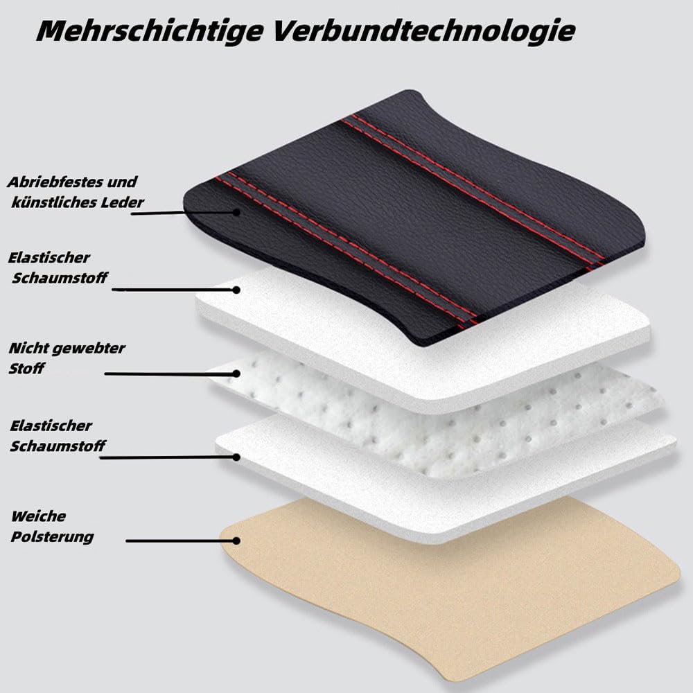 2-TLG. Vordere Autositzbezüge - Atmungsaktive, Strapazierfähige Kunstleder Sitzschoner, Universelle