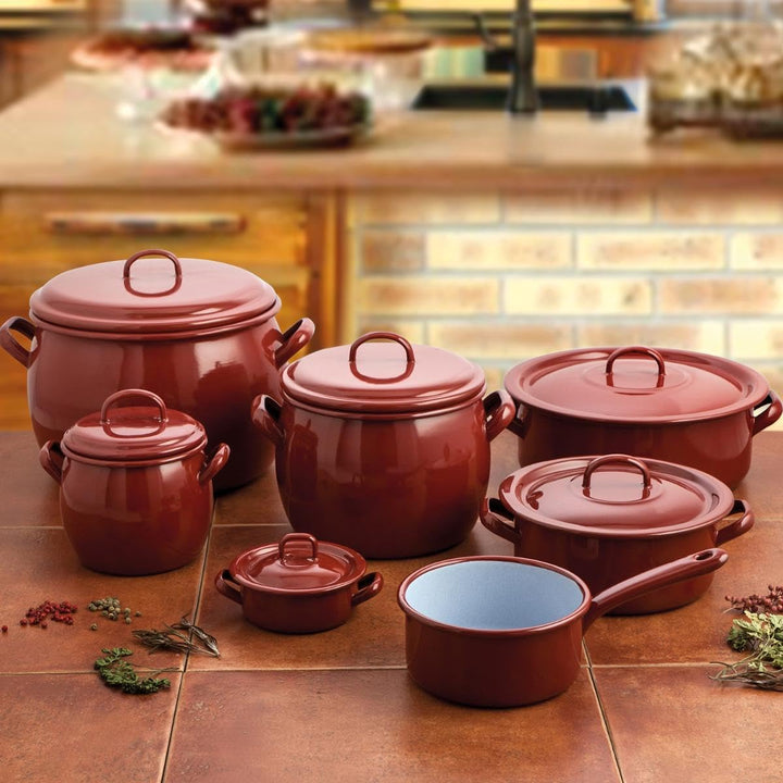 Quid Classic – Kochtopf, bauchig mit Deckel 34 cm, 34 cm