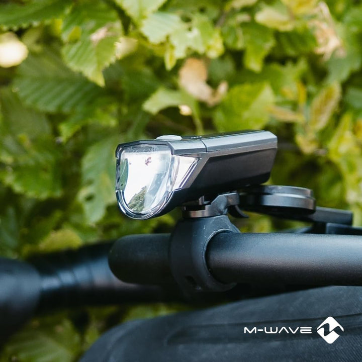 Fahrrad Lampenset, LED, 30/15 Lux, StVZO, Atlas K51 von M-WAVE