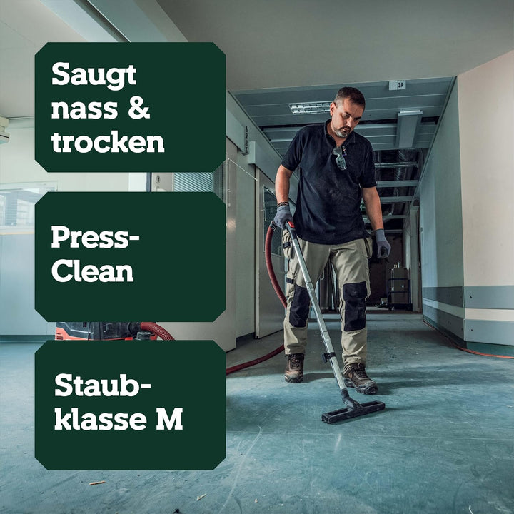 metabo AS 36-18 M 30 PC-CC Akku-Sauger, 30 l Nass- und Trockensauger