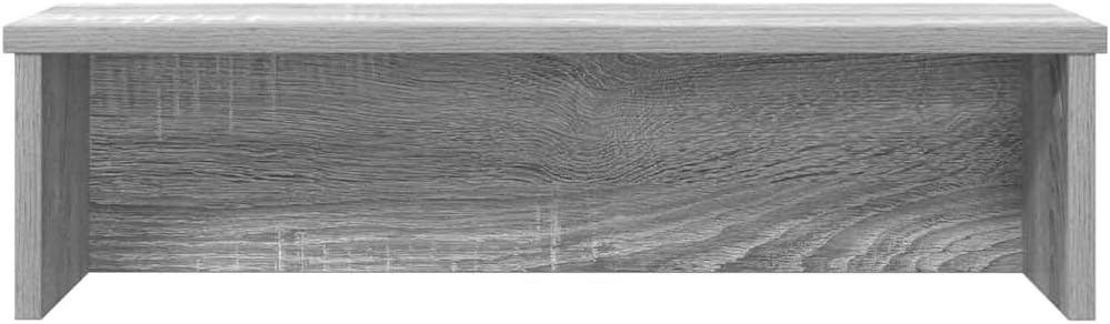 vidaXL Küchenregal Stapelbar Grau Sonoma 50x15x16 cm Holzwerkstoff, Küchen-Aufbewahrungsregal, Gewür