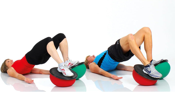 TOGU Jumper Balance Ball 2er-Set, rot &amp; grün mini, 2er-Set, rot &amp; grün mini