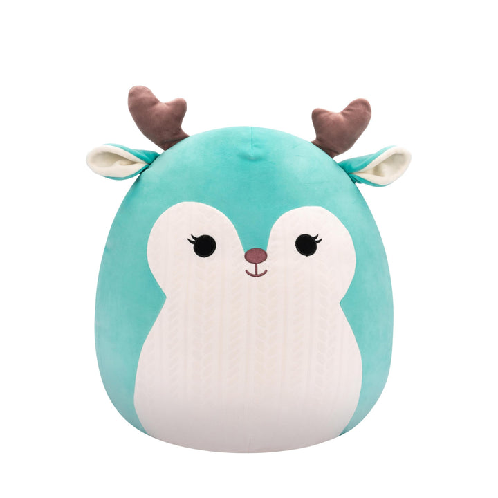 Squishmallows Squishmallow Plüschtier Lopsang, das Rehkitz 40 cm – Original Kuscheltiere