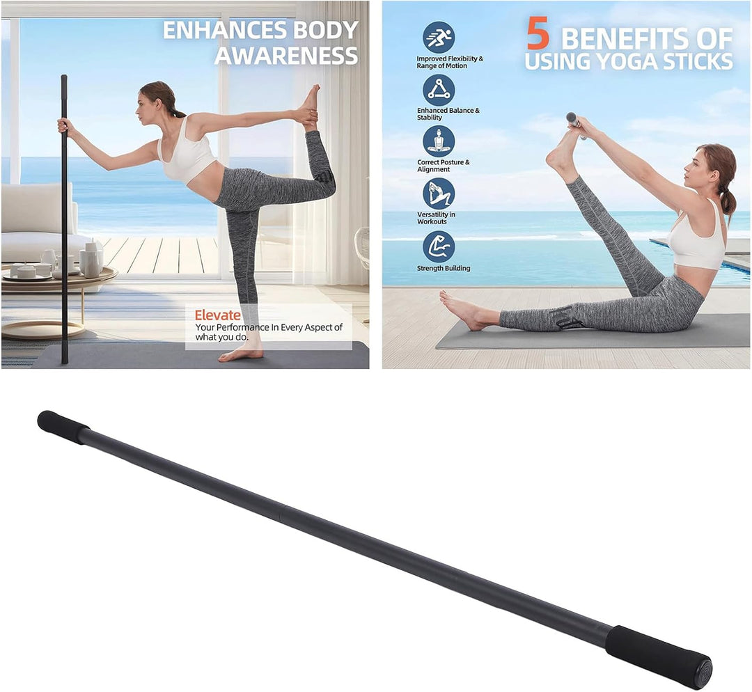 AdjustableStickVerbesserte Flexibilität, Mobilität und Gleichgewichtstraining – Vielseitiger Stretch
