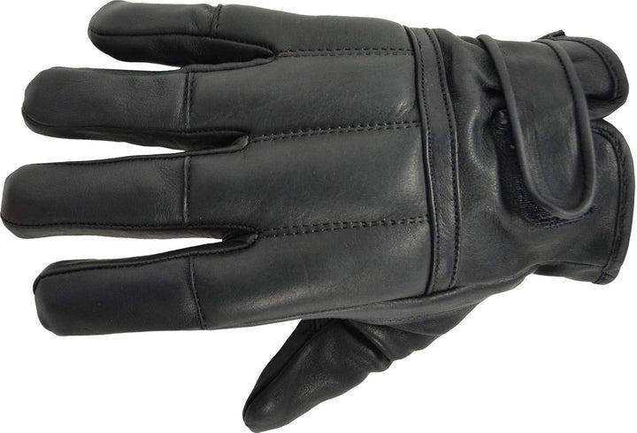 normani Quarz Lederhandschuhe aus Rindsleder und Quarzsand - hohe Schlagkraft Farbe Dunkelschwarz Gr