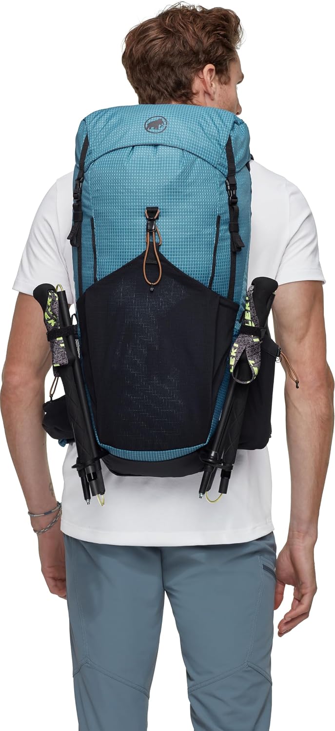 Mammut Ducan 26 Wanderrucksack mit Netzrücken Saphire-Black Gr. 26L Leichter &amp; Komfortabler Unisex R
