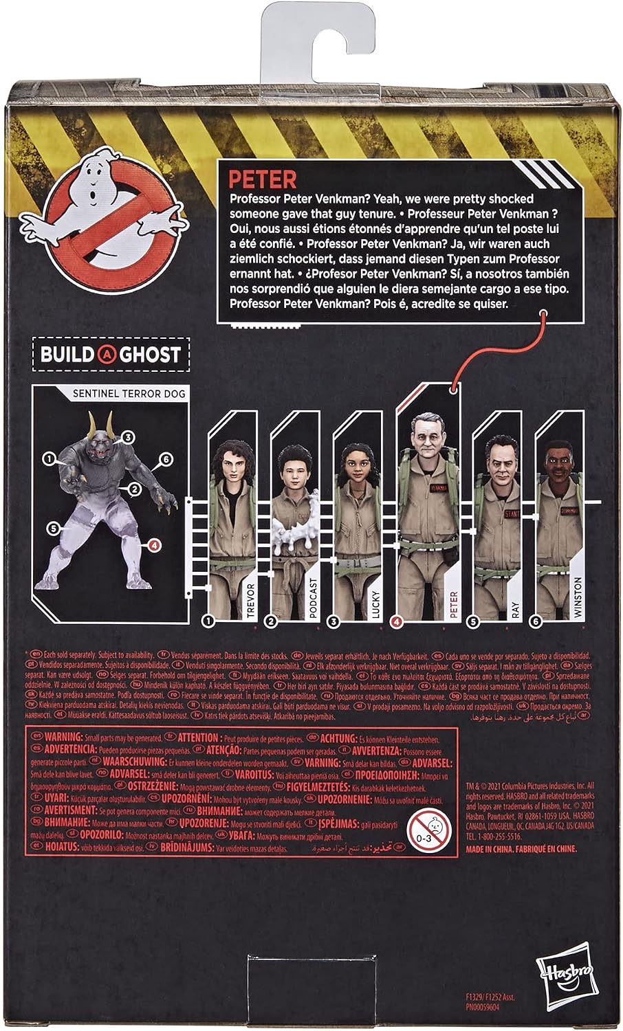 Ghostbusters Plasma Series Peter Venkman 15 cm grosse Sammelfigur zu Ghostbusters: Legacy, für Kinde