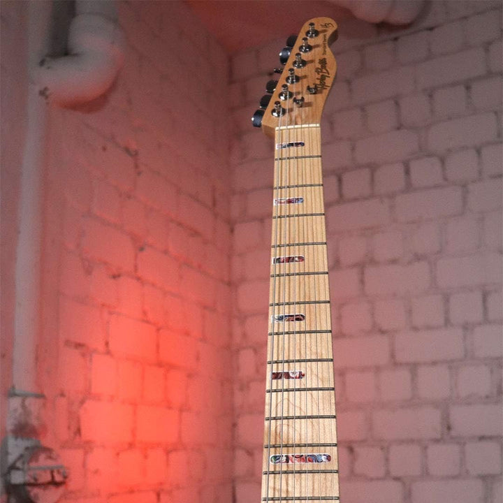Stripes - Liquid Colorful Inlay Sticker für Akustik-, E-Gitarren &amp; Bass Griffbretter - Ultradünne Gr