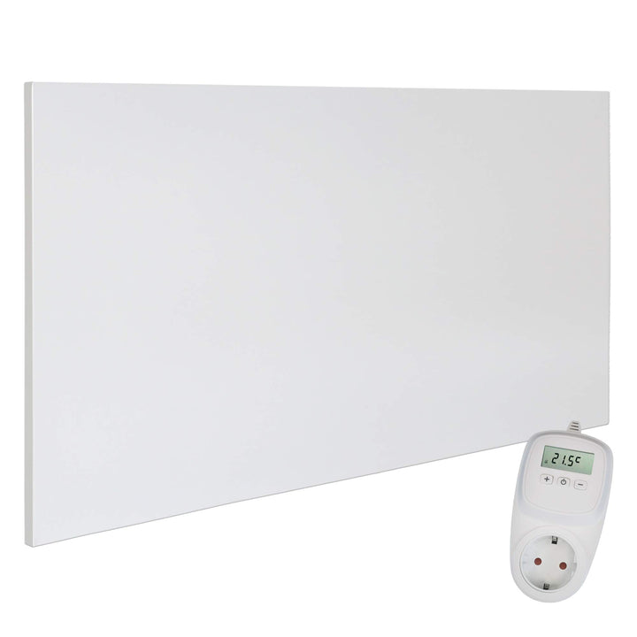 VIESTA® Infrarot Wandheizung mit Thermostat [INKL. TH10 THERMOSTAT] – Infrarotheizung Wandmontage He
