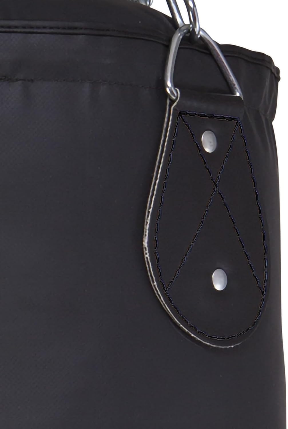 PAFFEN SPORT «Allround» Box- und Kick-Boxsack mit Kettenaufhängung Schwarz 100 cm; gefüllt, Schwarz