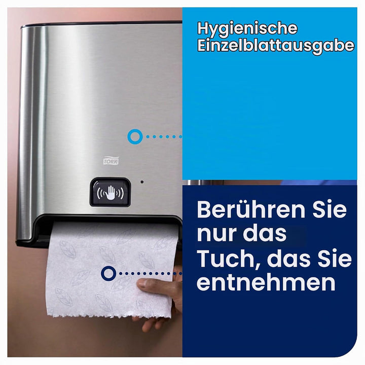 Tork Matic Sensorspender für Rollenhandtücher 460001, Image Design - H1 Rollenhandtuch-Spender, Einz
