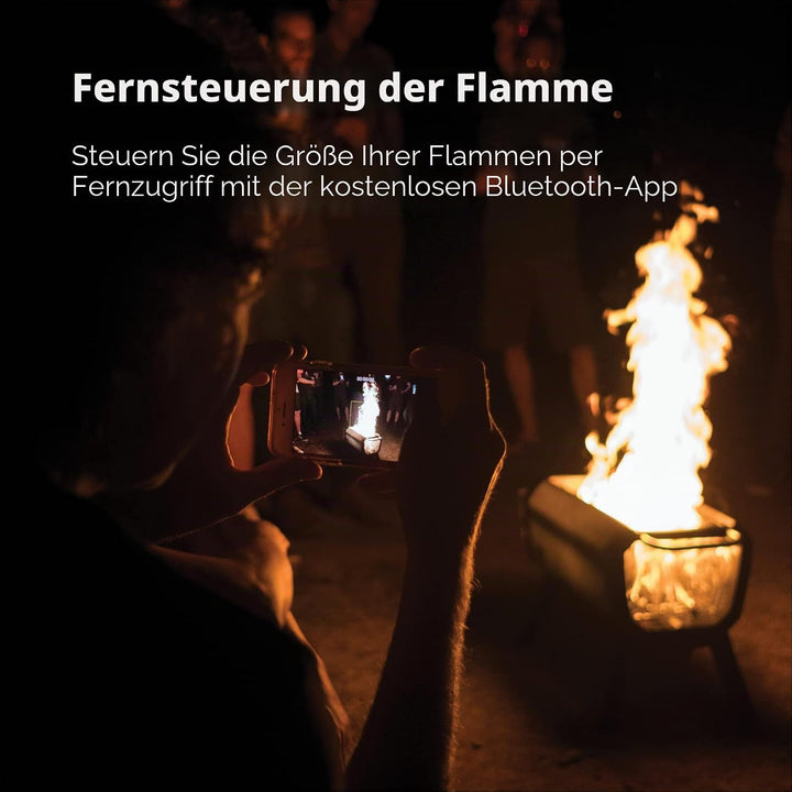 BioLite Feuerstelle und Grill für den Aussenbereich, rauchfrei FirePit+, FirePit+