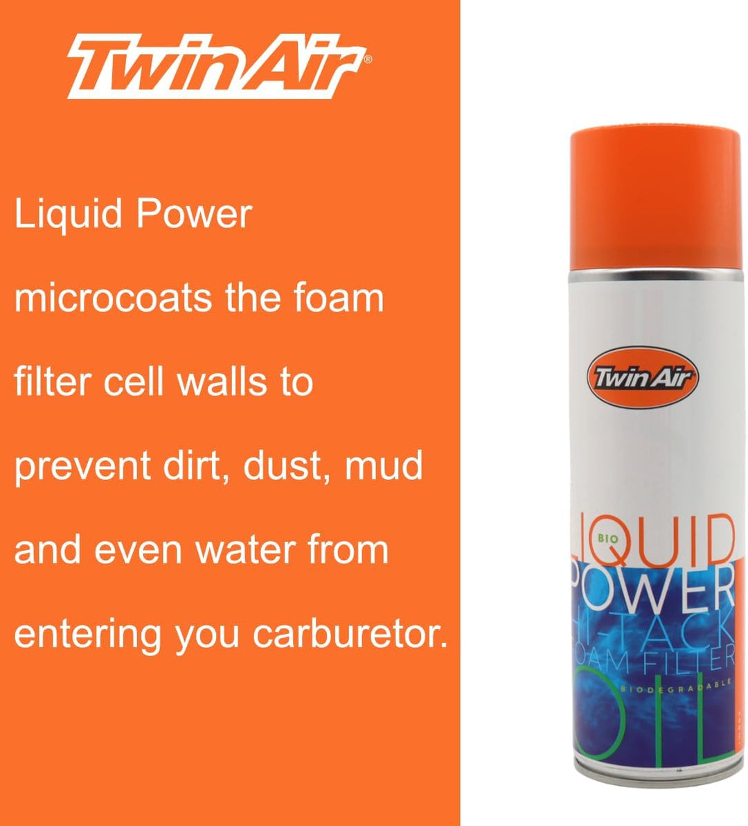 Twin Air Luftfilter-Reinigungs-Spray Liquid Power Mehrfarbig Gr. 2 x 500 ml
